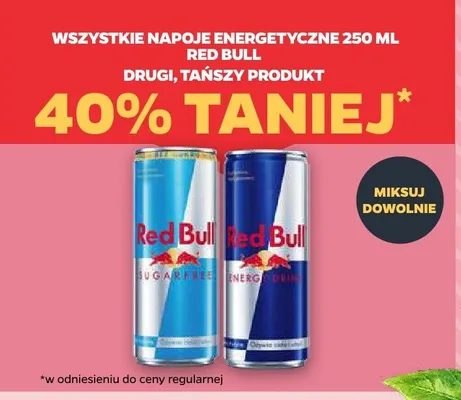Napój energetyczny Sugarfree promocja w Netto