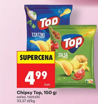 Chipsy tzatziki promocja w Biedronka