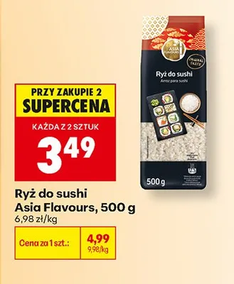 Ryż do sushi Asia Flavours promocja w Biedronka