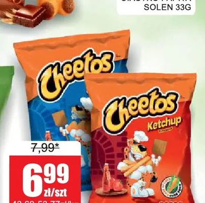 Chrupki Cheetos Ketchup promocja w Bingo