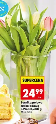 Sernik z polewą czekoladową promocja w Biedronka