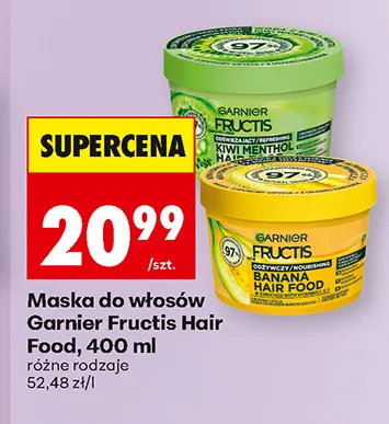 Maska do włosów Garnier Fructis Hair Food promocja w Biedronka