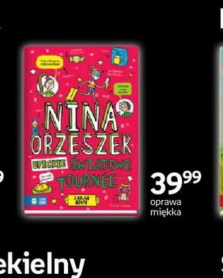 Książka Nina Orzeszek Epickie światowe tournée Zielona Sowa promocja w Empik