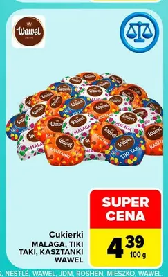 Cukierki Malaga Wawel promocja w Carrefour