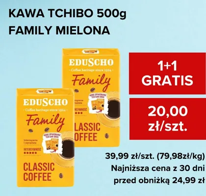 Kawa mielona Tchibo Family Classic Coffee promocja w Supeco
