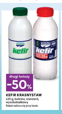Kefir standard Krasnystaw promocja w Stokrotka