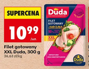 Filet gotowany XXL Duda promocja w Biedronka