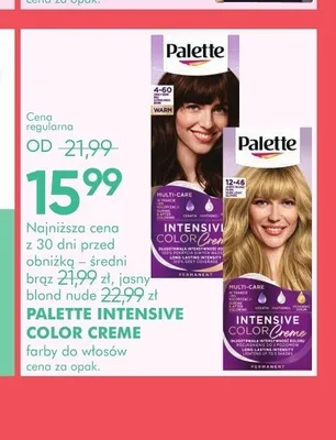 Farba do włosów Palette Intensive Color Creme Średni brąz promocja w Super-Pharm