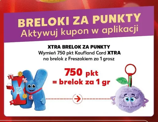 Brelok Rozrabiaki Freszaki promocja w Kaufland