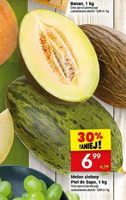 Melon zielony Piel de Sapo promocja w Twój Market