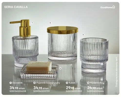 Dozownik GoodHome Cavalla promocja w Castorama