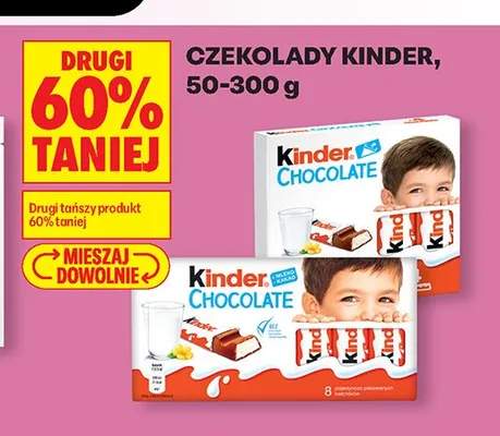 Czekolady Kinder promocja w Biedronka