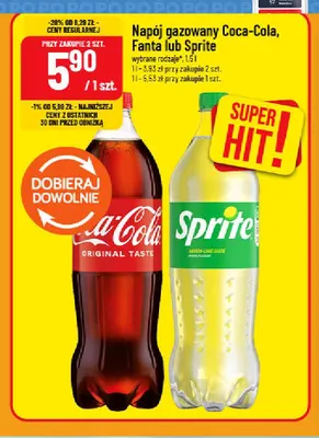 Napój gazowany Fanta promocja w POLOmarket
