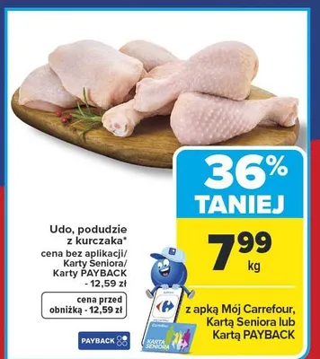 Udo, podudzie z kurczaka promocja w Carrefour Market
