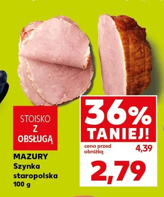 Szynka staropolska Mazury promocja w Kaufland