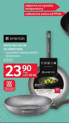 Patelnia Ambition Silverstone 20 cm promocja w Selgros