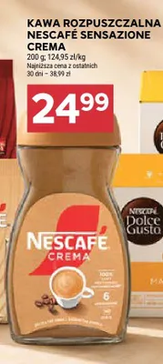 Kawa rozpuszczalna Nescafé Sensazione Crema promocja w Stokrotka
