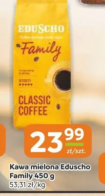 Kawa mielona Eduscho Family promocja w Gama