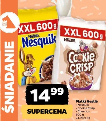 Płatki Nesquik promocja w Netto