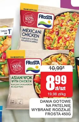 Dania gotowe na patelnię Frosta promocja w Bingo