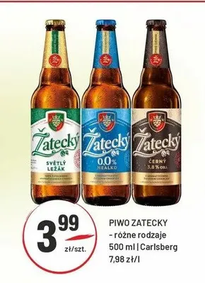 Piwo Zatecky Světlý Ležák promocja w Sedal