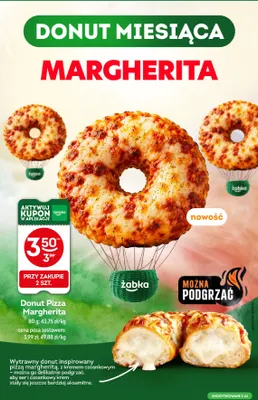 Donut Pizza Margherita promocja w Żabka