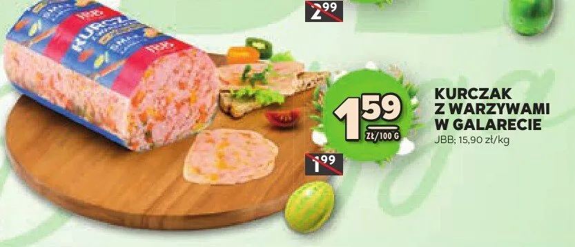 Kurczak z warzywami w galarecie promocja w Stokrotka