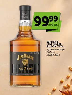 Whisky Jim Beam Black 7YO promocja w Euro Sklep