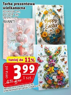 Torba prezentowa wielkanocna promocja w Prim Market