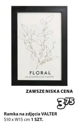 Ramka na zdjęcia Valter promocja w Jysk
