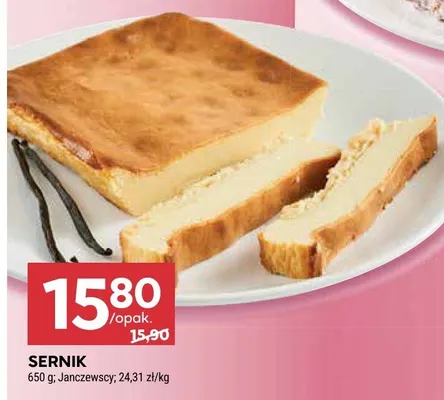 Sernik promocja w Stokrotka