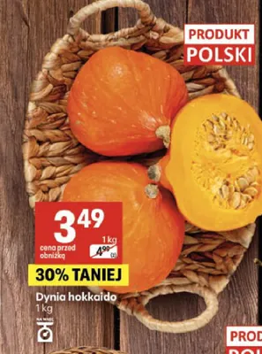 Dynia hokkaido promocja w Delikatesy Centrum