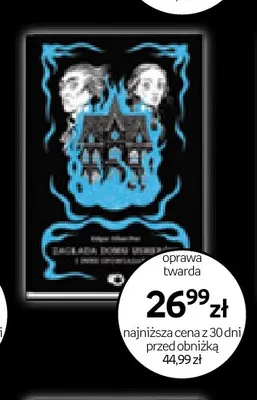 Książka Zagłada domu Usherów Edgar Allan Poe promocja w Empik