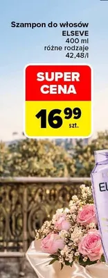 Szampon do włosów Elseve L'Oréal Paris promocja w Carrefour Market