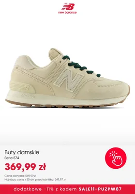 Buty damskie New Balance Seria 574 promocja w New Balance