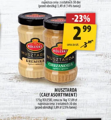 Musztarda Kremska Roleski promocja w Arhelan