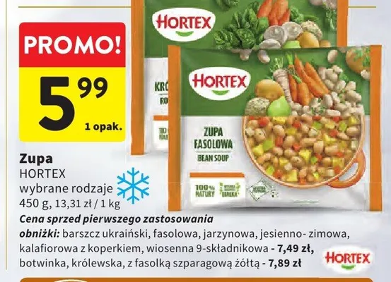Zupa wiosenna 9-składnikowa Hortex promocja w Intermarche