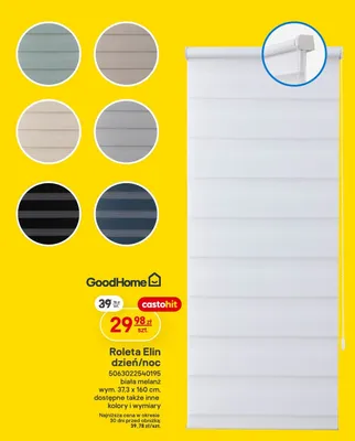Roleta Elin dzień/noc  promocja w Castorama