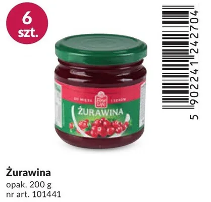 Żurawina promocja w Makro