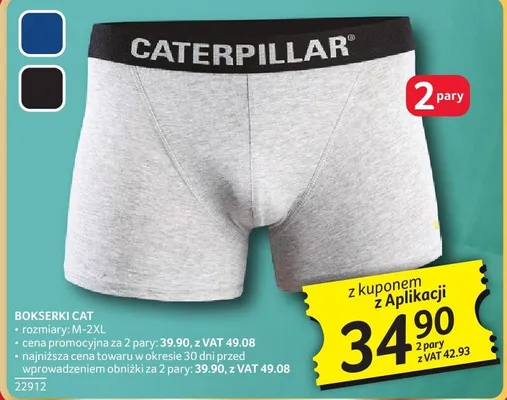 BOKSERKI CAT promocja w Selgros