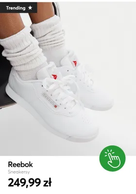 Sneakersy Reebok promocja w eobuwie.pl