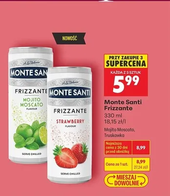 Wino Frizzante Mojito Moscato promocja w Biedronka
