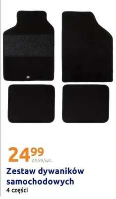 Zestaw dywaników samochodowych promocja w Action