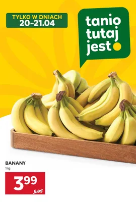 Banany promocja w Stokrotka