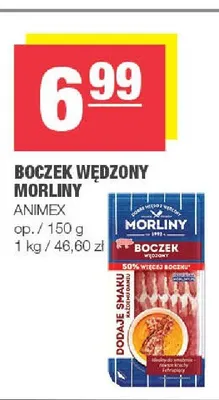 Boczek wędzony Morliny promocja w SPAR
