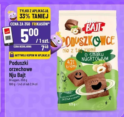 Poduszki orzechowe promocja w POLOmarket