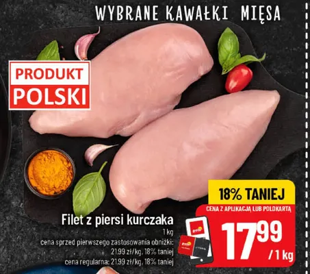 Filet z piersi kurczaka promocja w POLOmarket