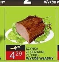 Szynka ze spiżarni Wyrób Własny promocja w Wafelek