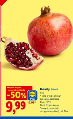 Granaty luzem promocja w Lidl