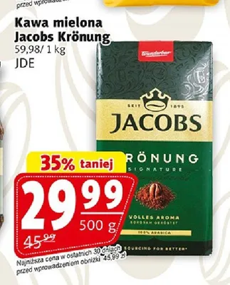 Kawa mielona Jacobs Krönung promocja w Prim Market